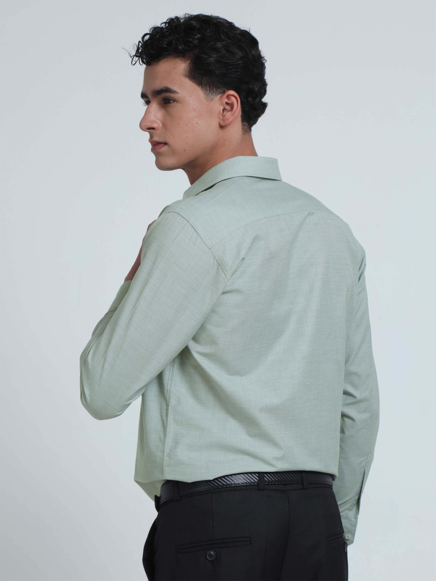  Ash Grey Plus Size Filla Formal Shirt