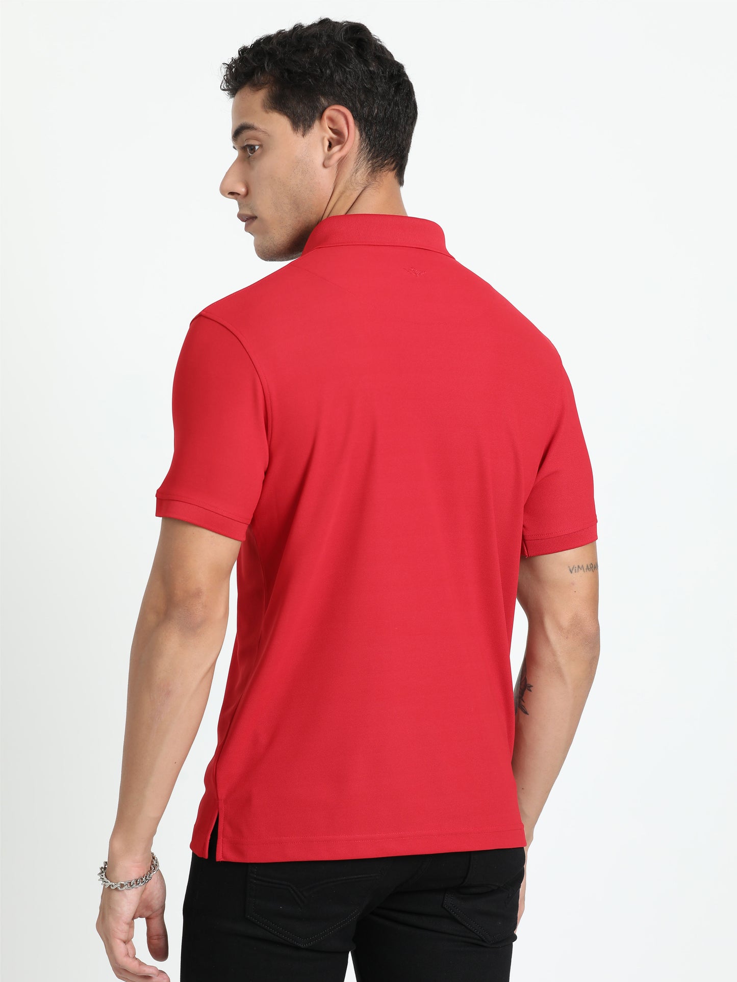 Red Premium Golf Polo T-Shirt