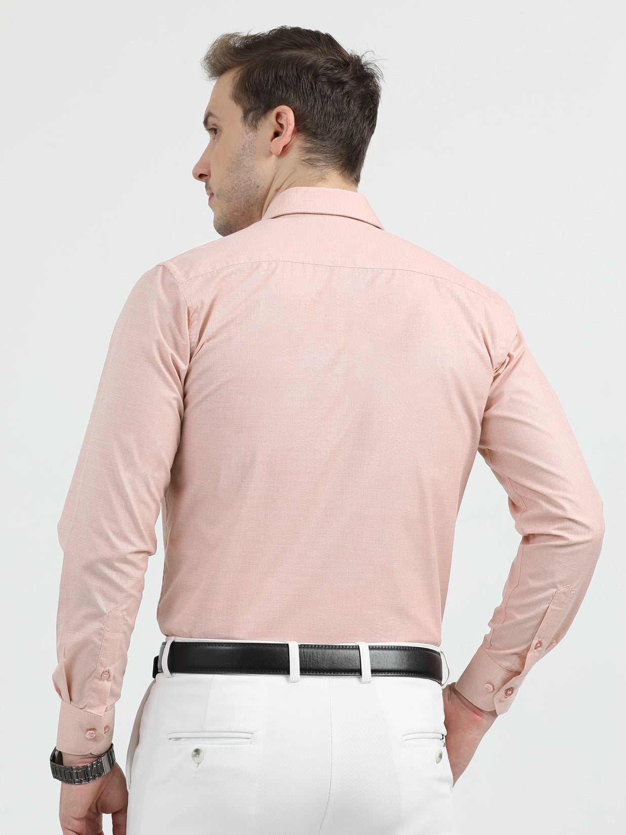 Light Pink  Men's Premium Filla Fill Office Formals