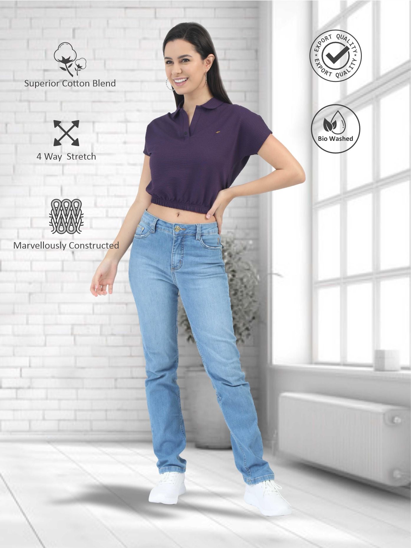 Black Currant Women's Crop Tops