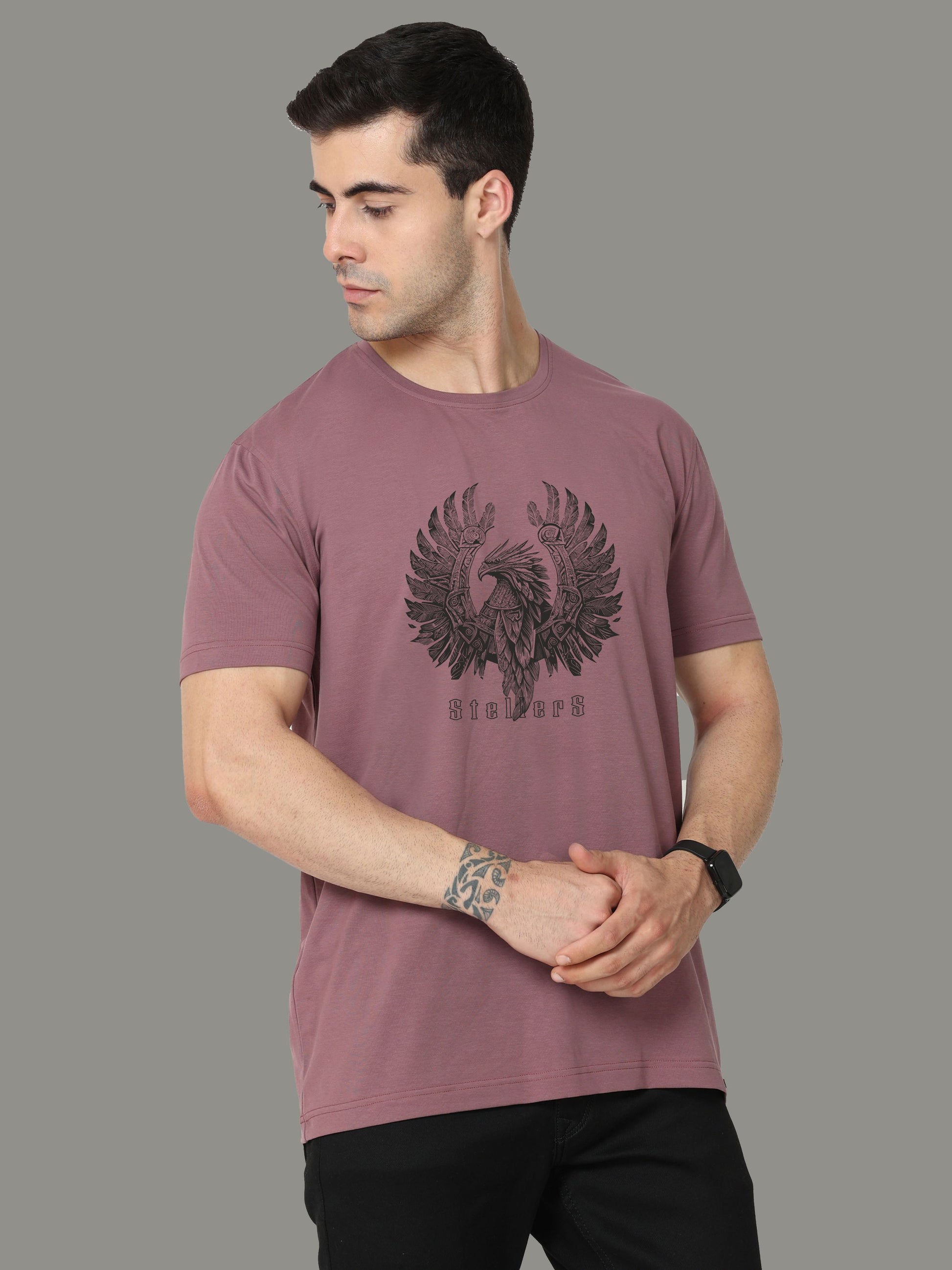 Ocean Green Warrior Men’s Crew Neck T Shirt