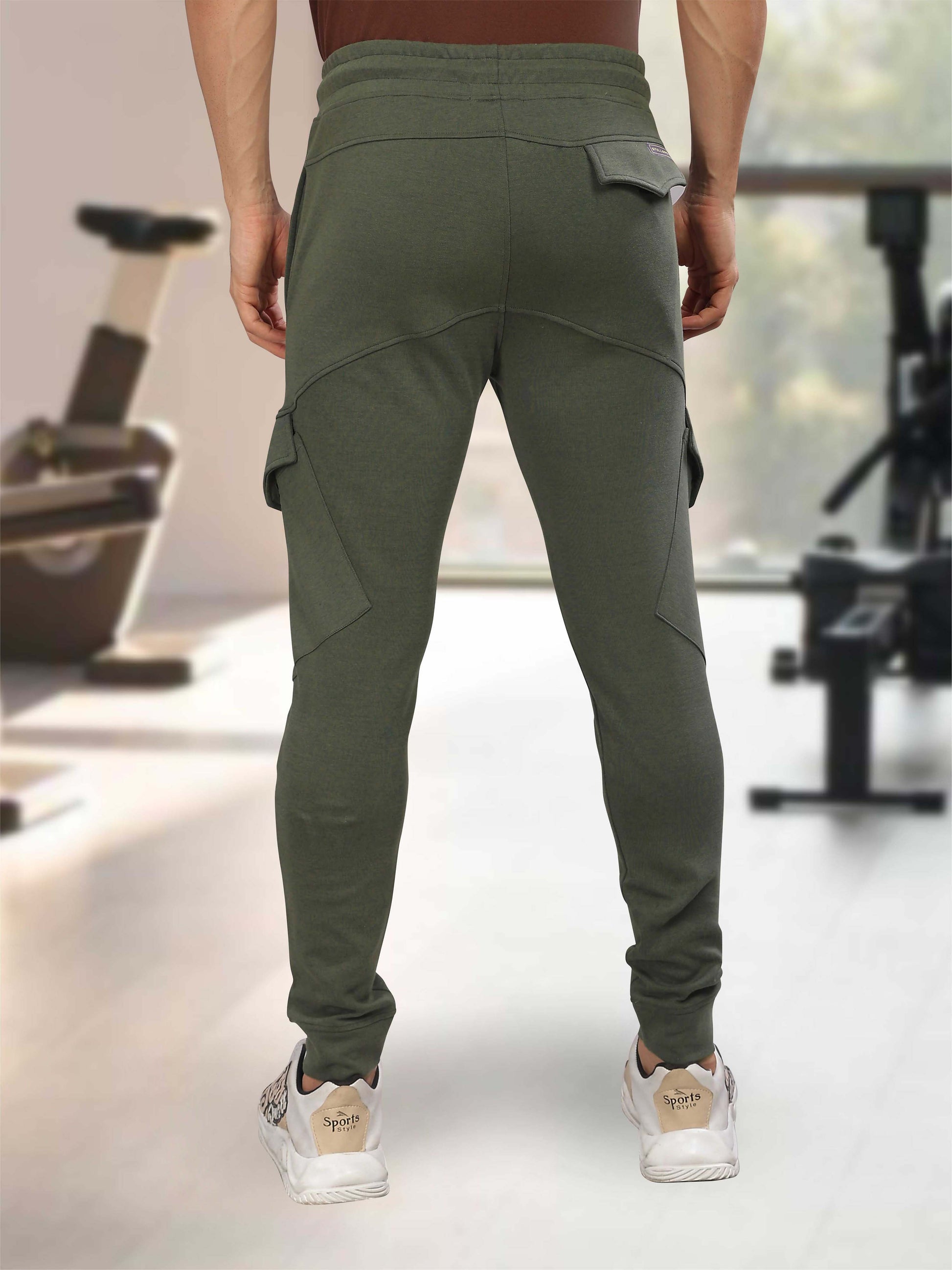 Olive Green Track Pant for Men