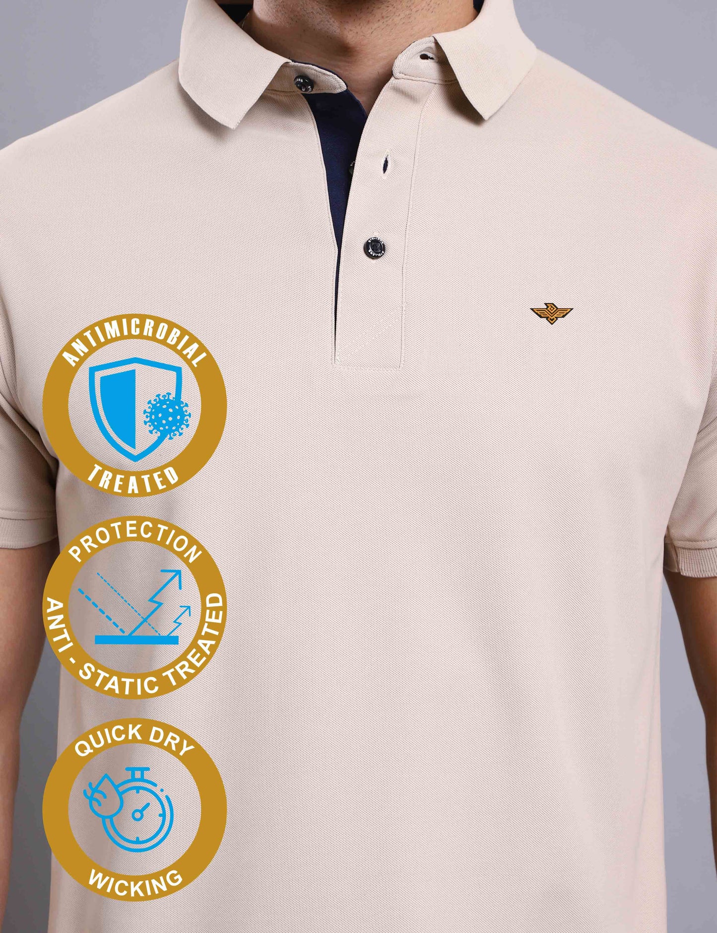 Fawn Premium Polo T Shirt for Men