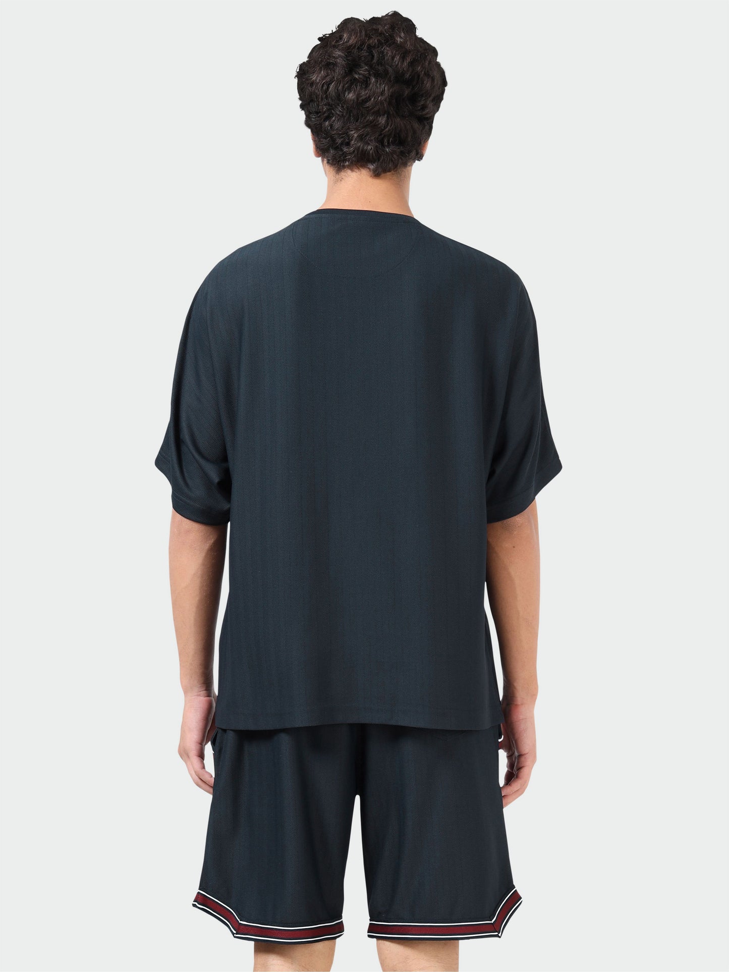 Men Oversize Co-ord Set | Wrinkle Free | Stretchable | Feather Touch Feel | Breathable