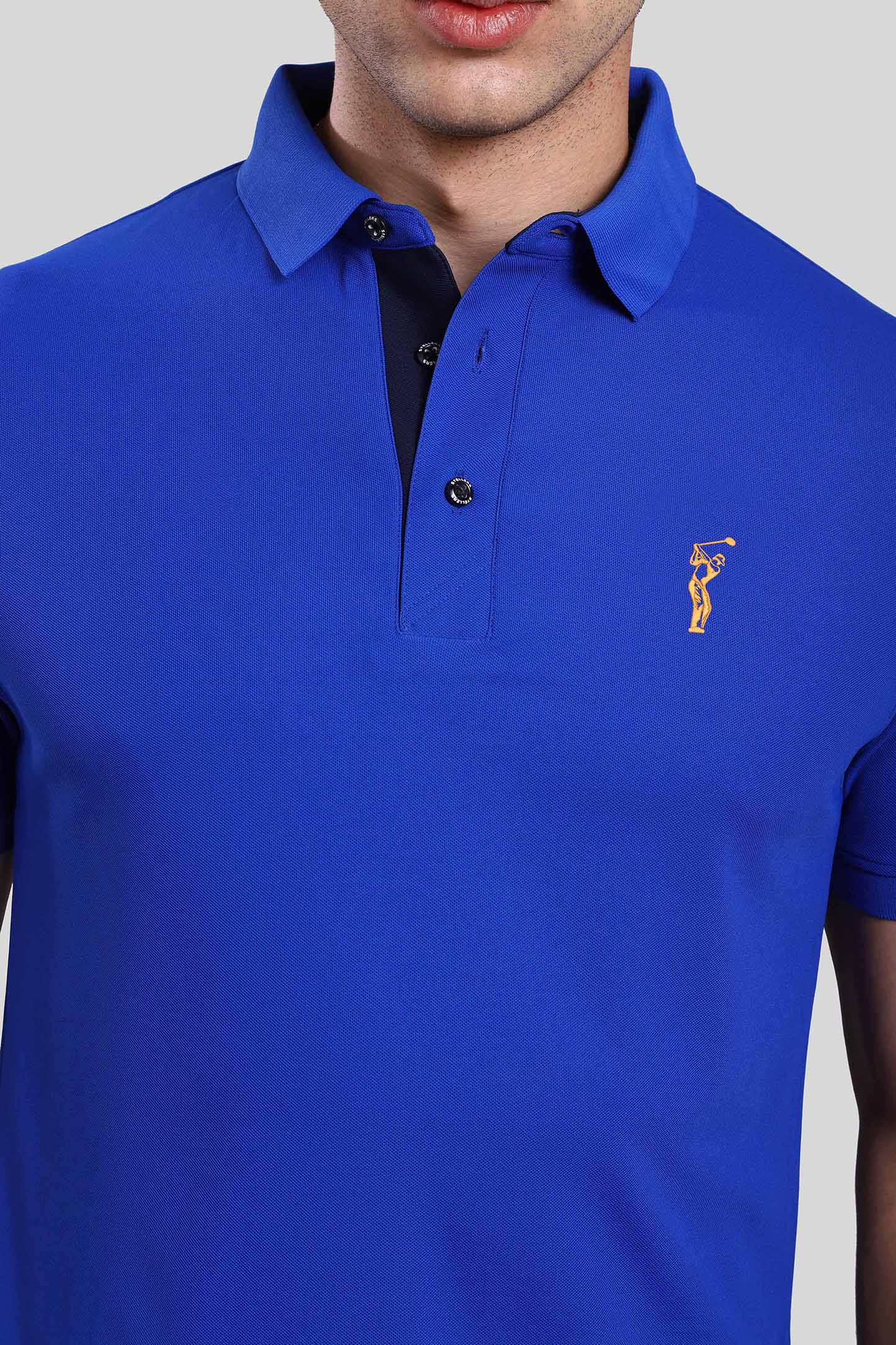 Royal Blue Premium Golf Polo T-Shirt