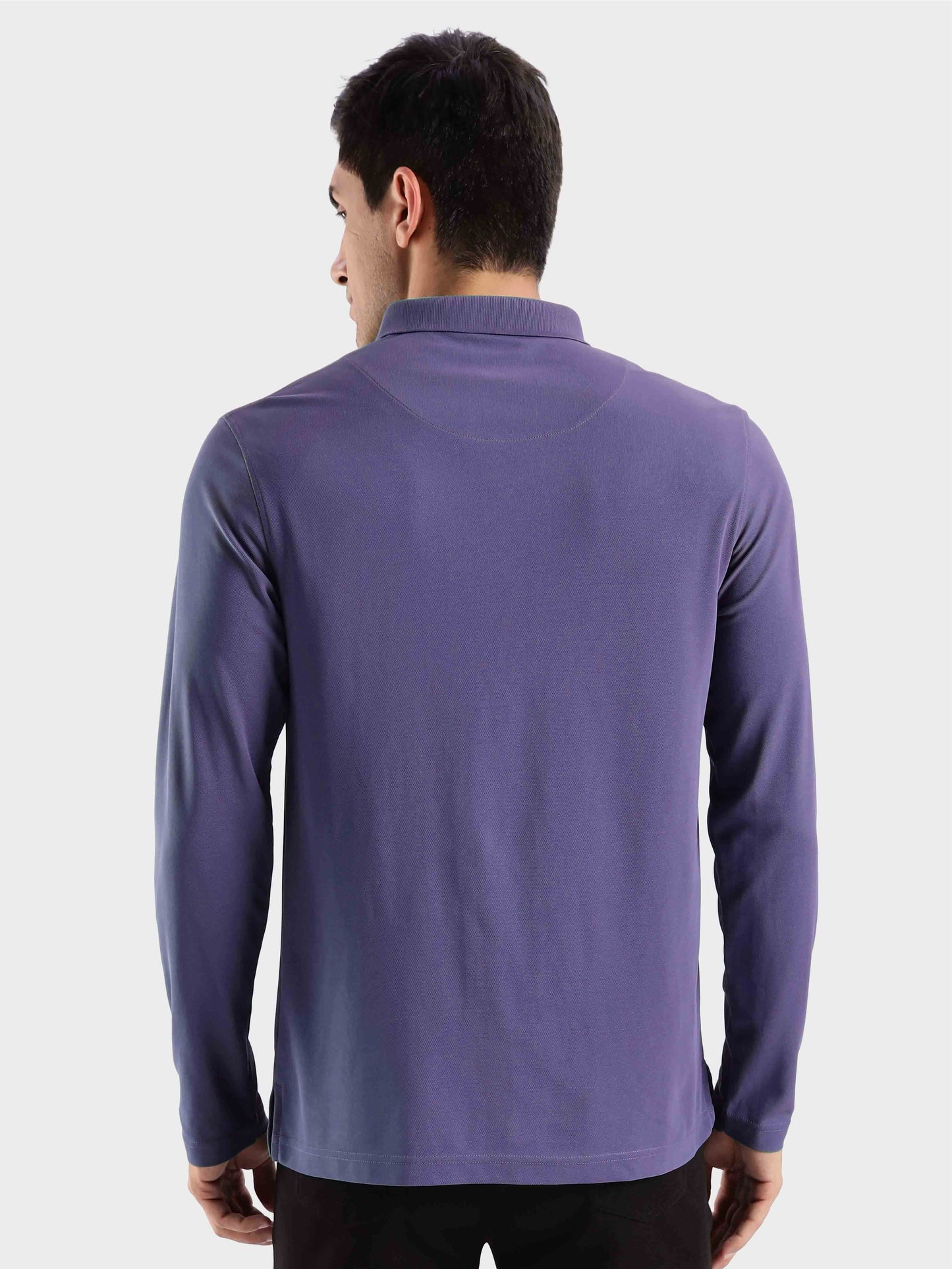 Men's Full Sleeve Polo T-Shirt| Feather touch feel | Odour Resistant | Wrinkle Free | Quick Dry | Stretchable | Anti-Static | UV Resistance |