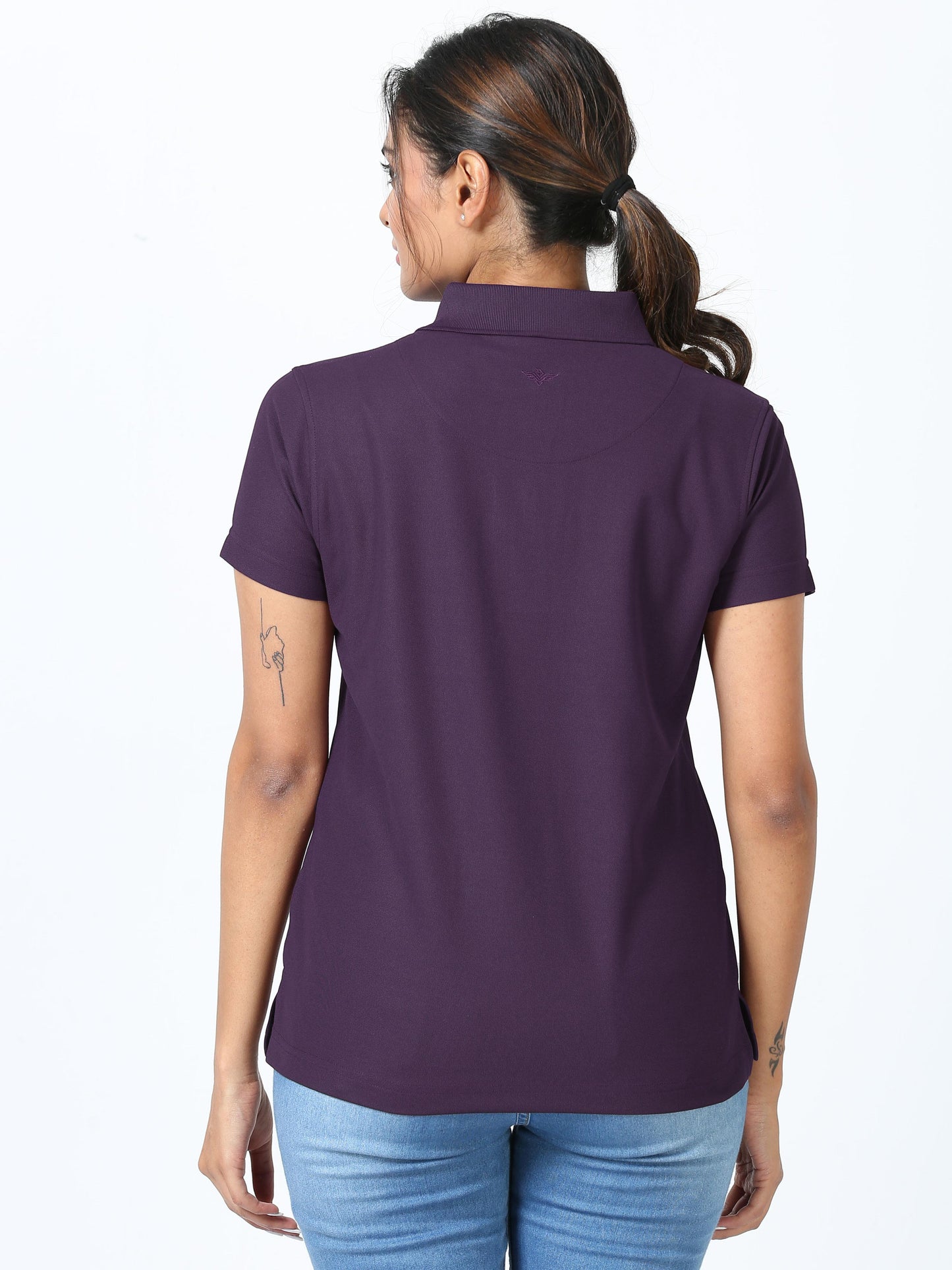 Black Currant Women's Premium Golf Polo T-Shirt