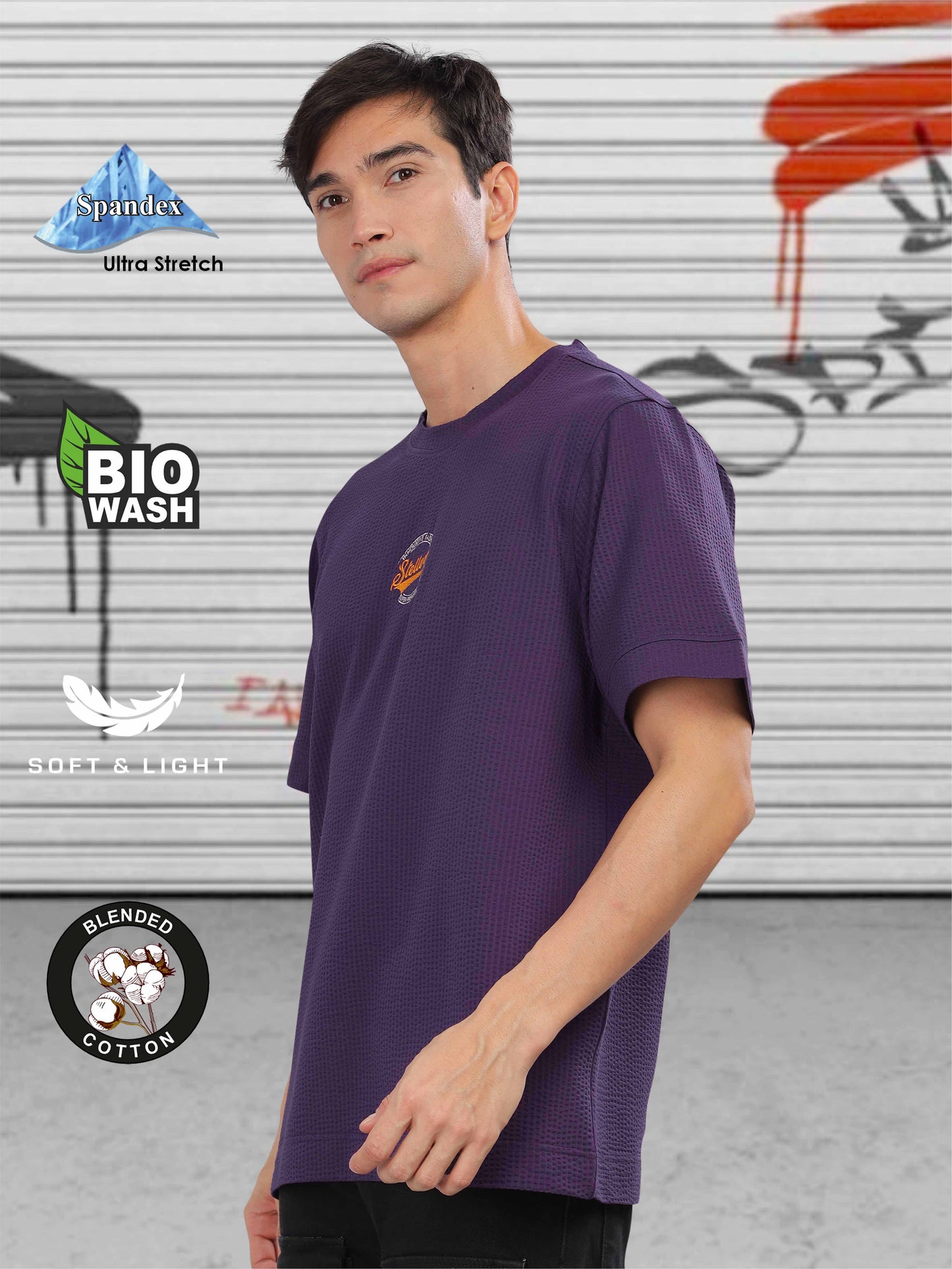 Black Currant Oversize T Shirt