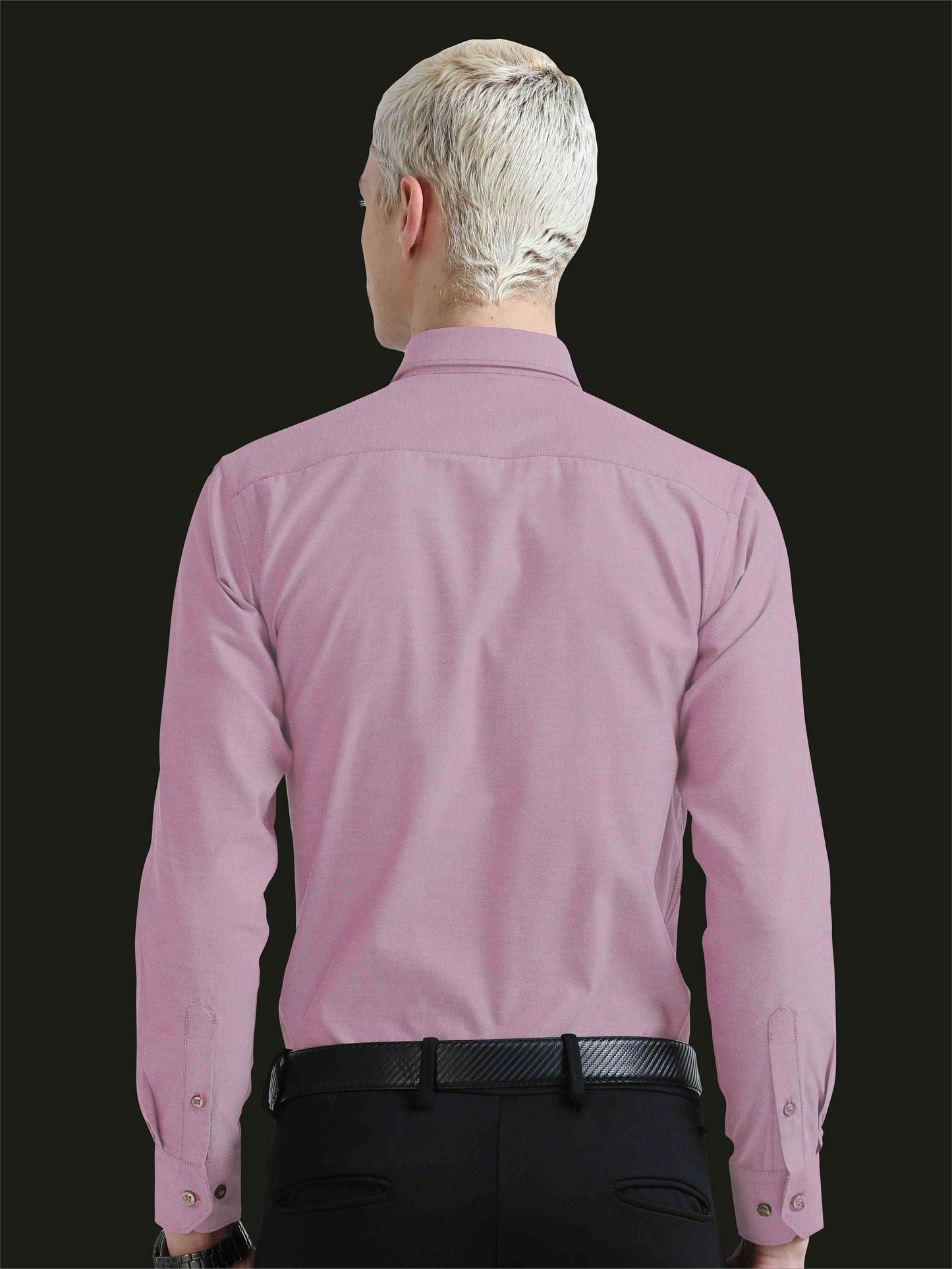 Pink Oxford Formal Shirts for Men