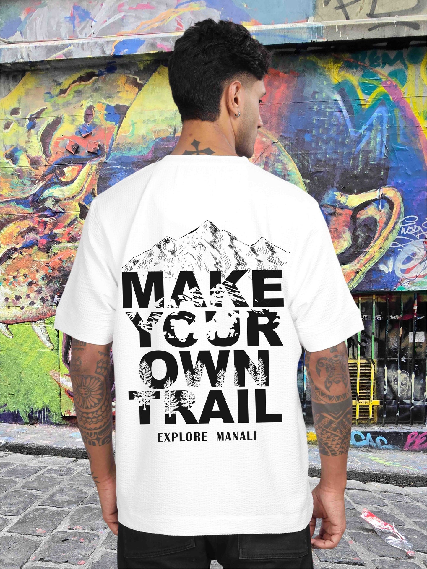White Men’s Oversize T Shirt