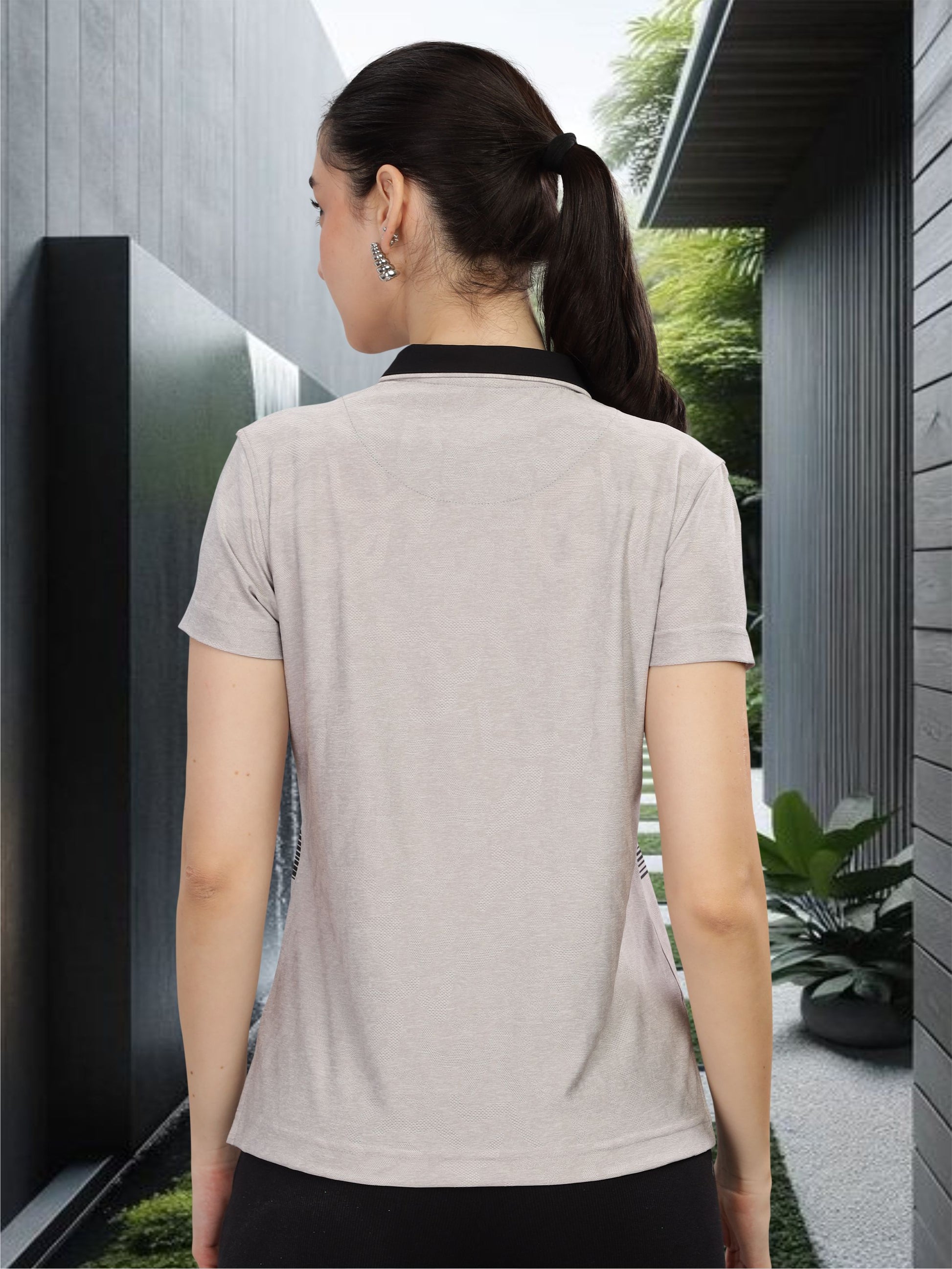 Grey Women's Sportswear T Shirt