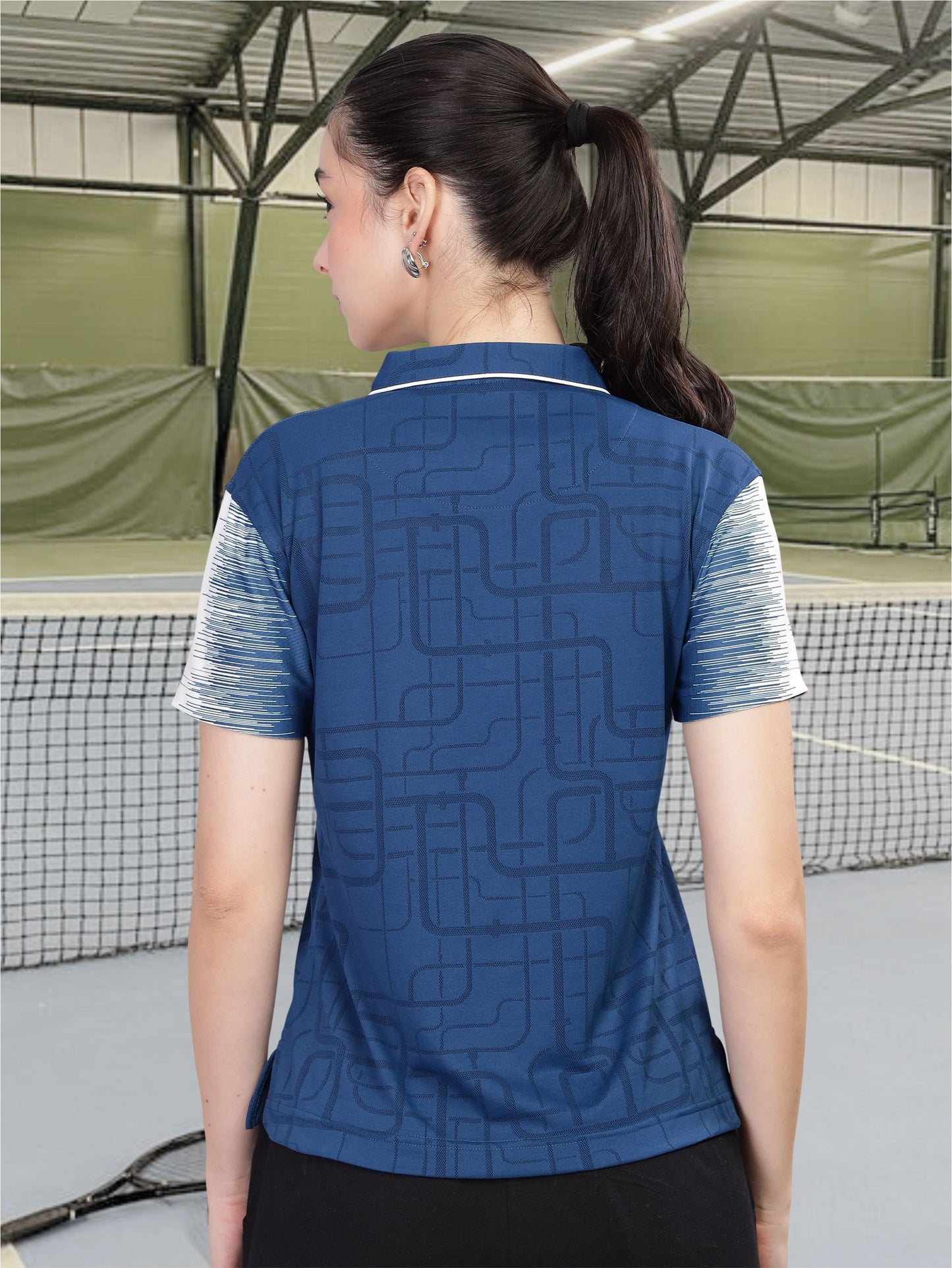 Blue Women's Sportswear T Shirt