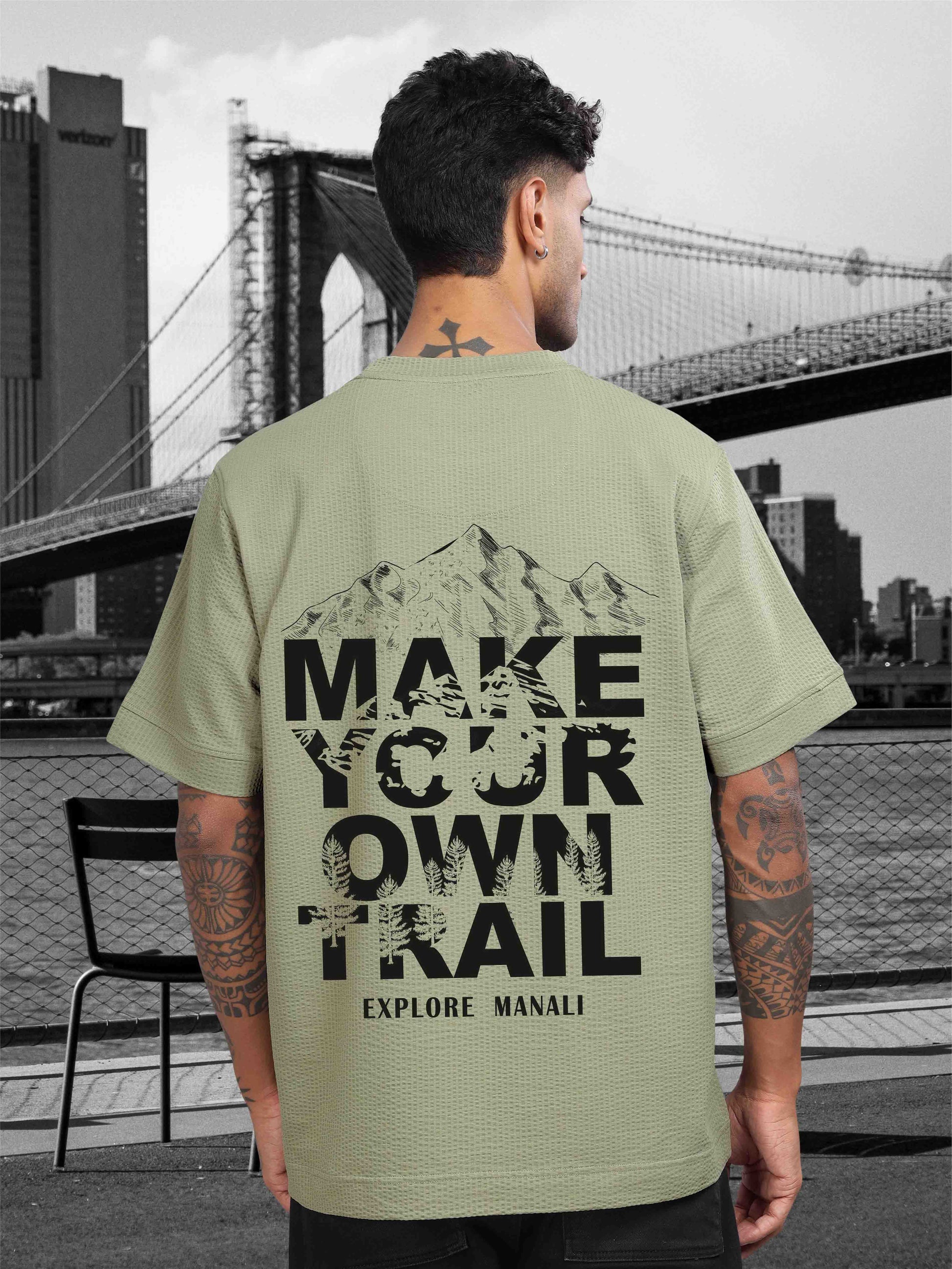 Moose Grey Men’s Oversize T Shirt