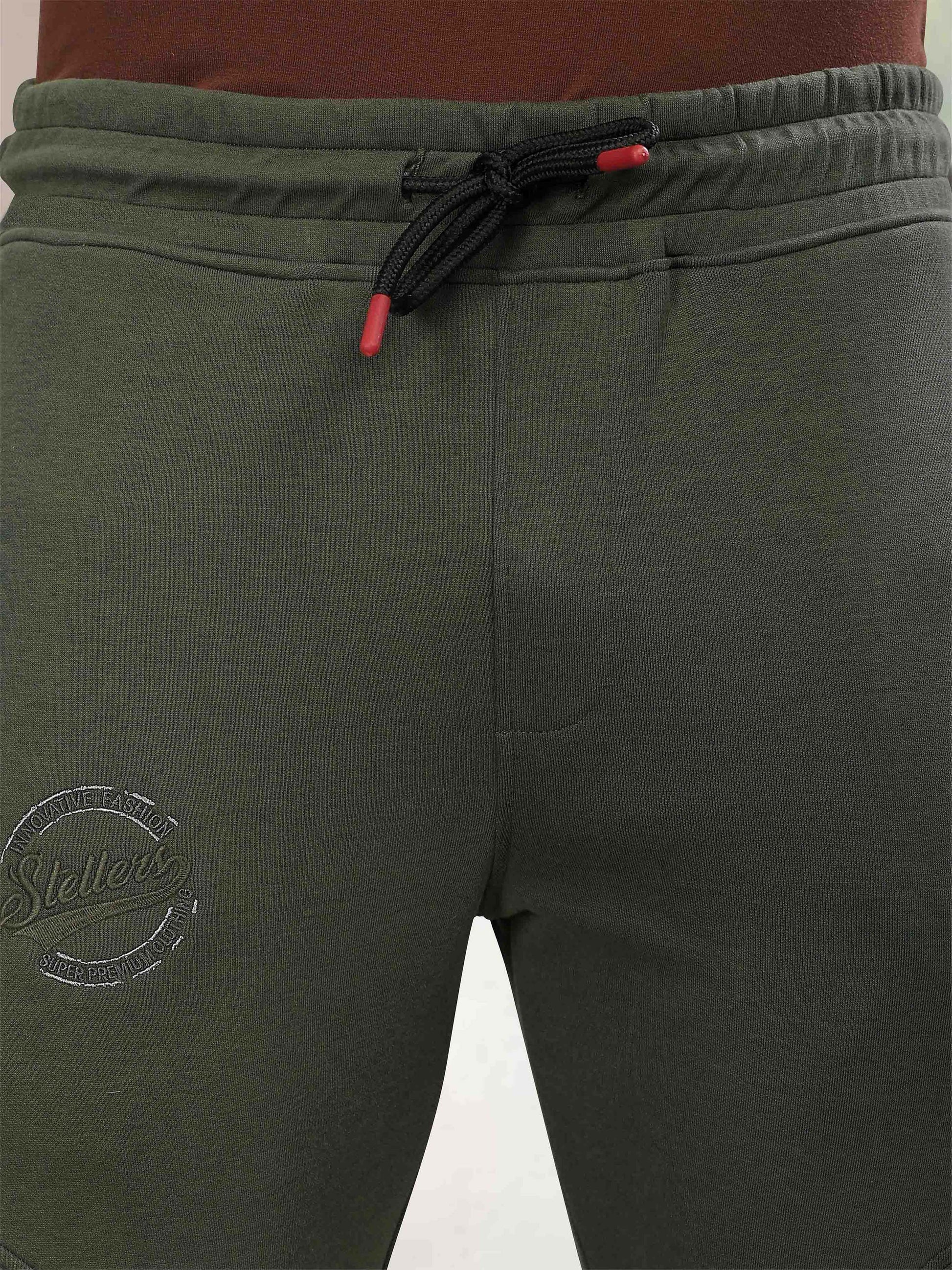 Olive Green Track Pant for Men