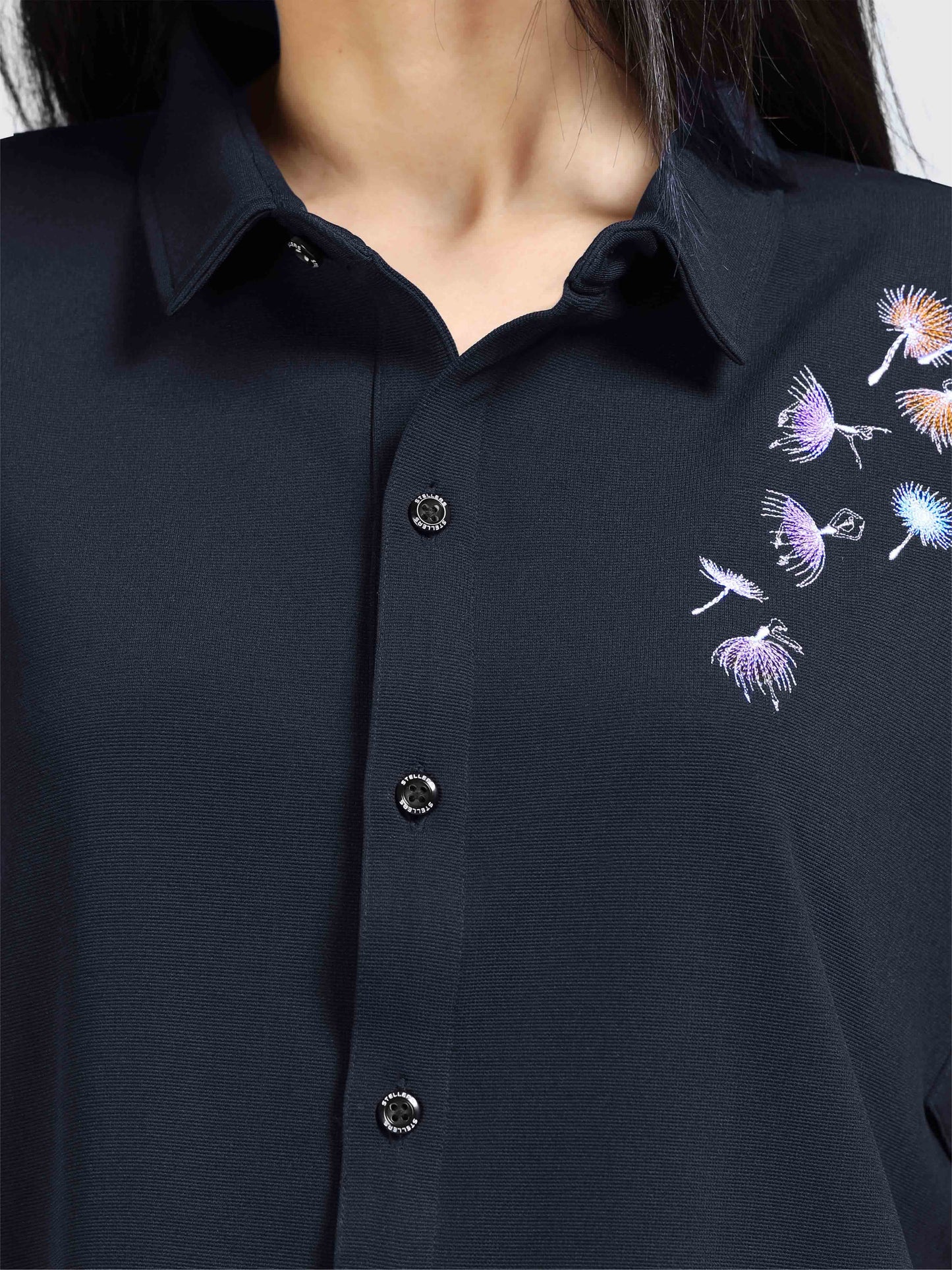 Women Boxy Fit Batwing Sleeve Shirt | Feather Touch Feel | Breathable | Wrinkle Free | Lightweight |