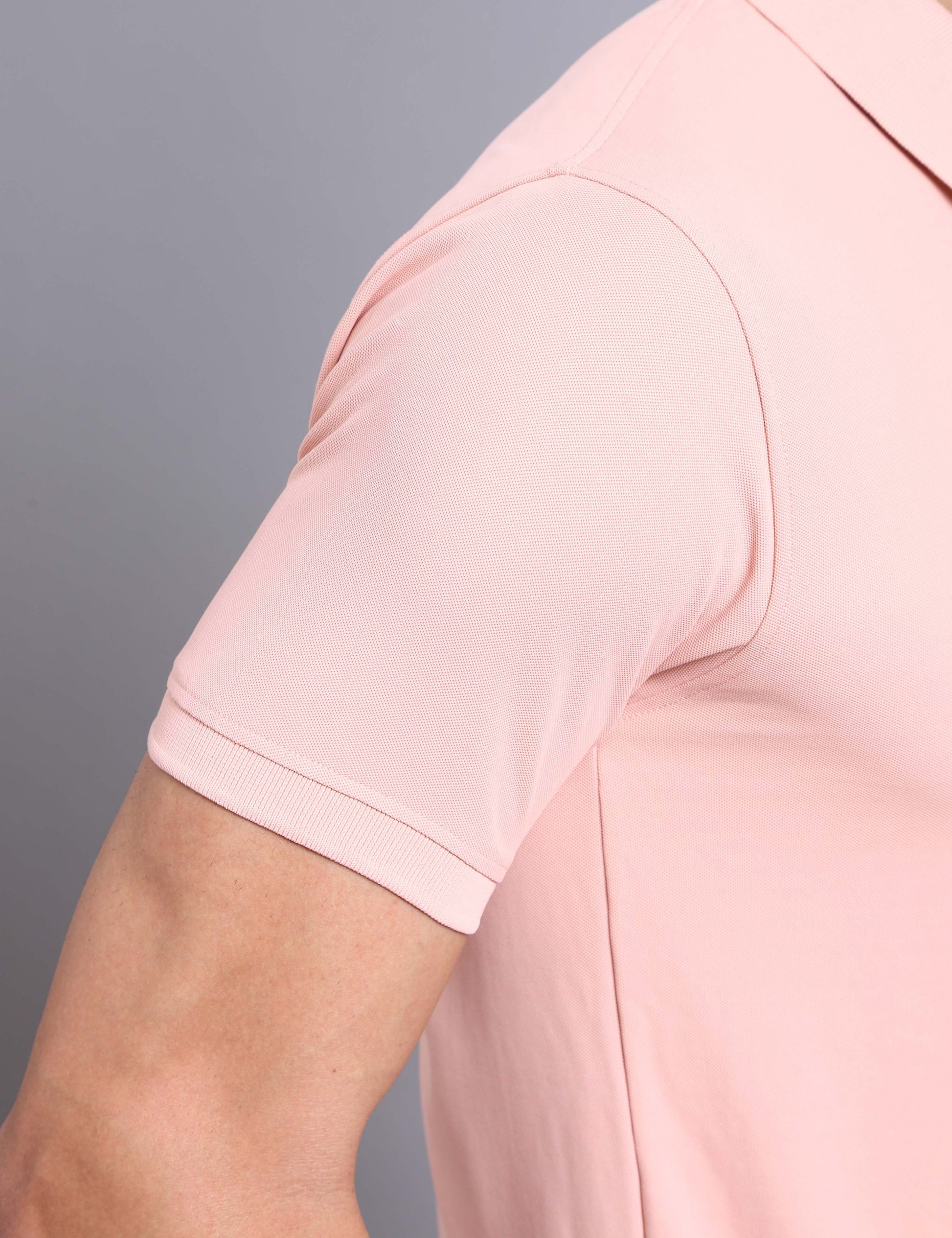 Rose Dust Polo T Shirt for Men