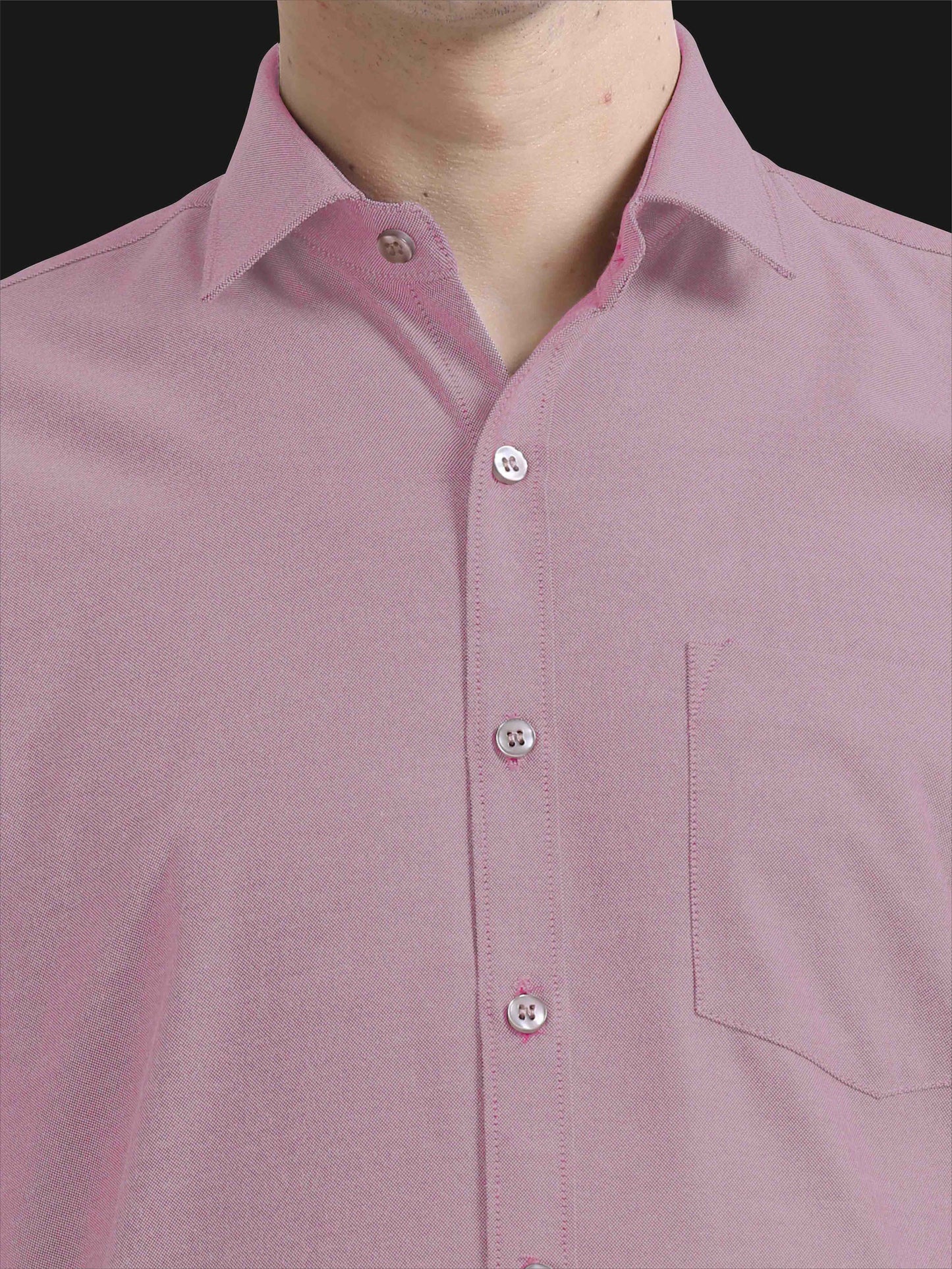 Pink Oxford Formal Shirts for Men