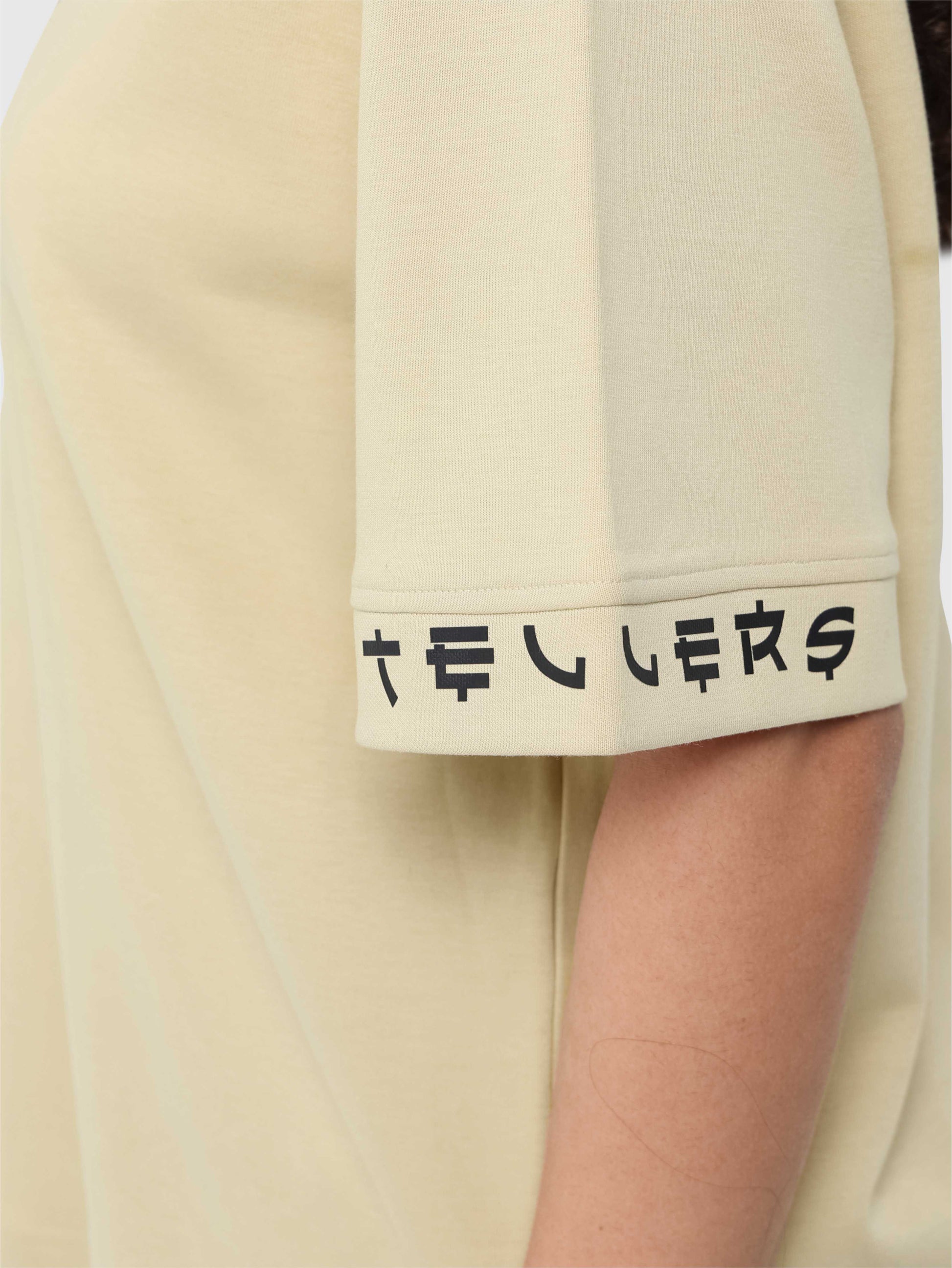 Beige Oversized T Shirt for Women