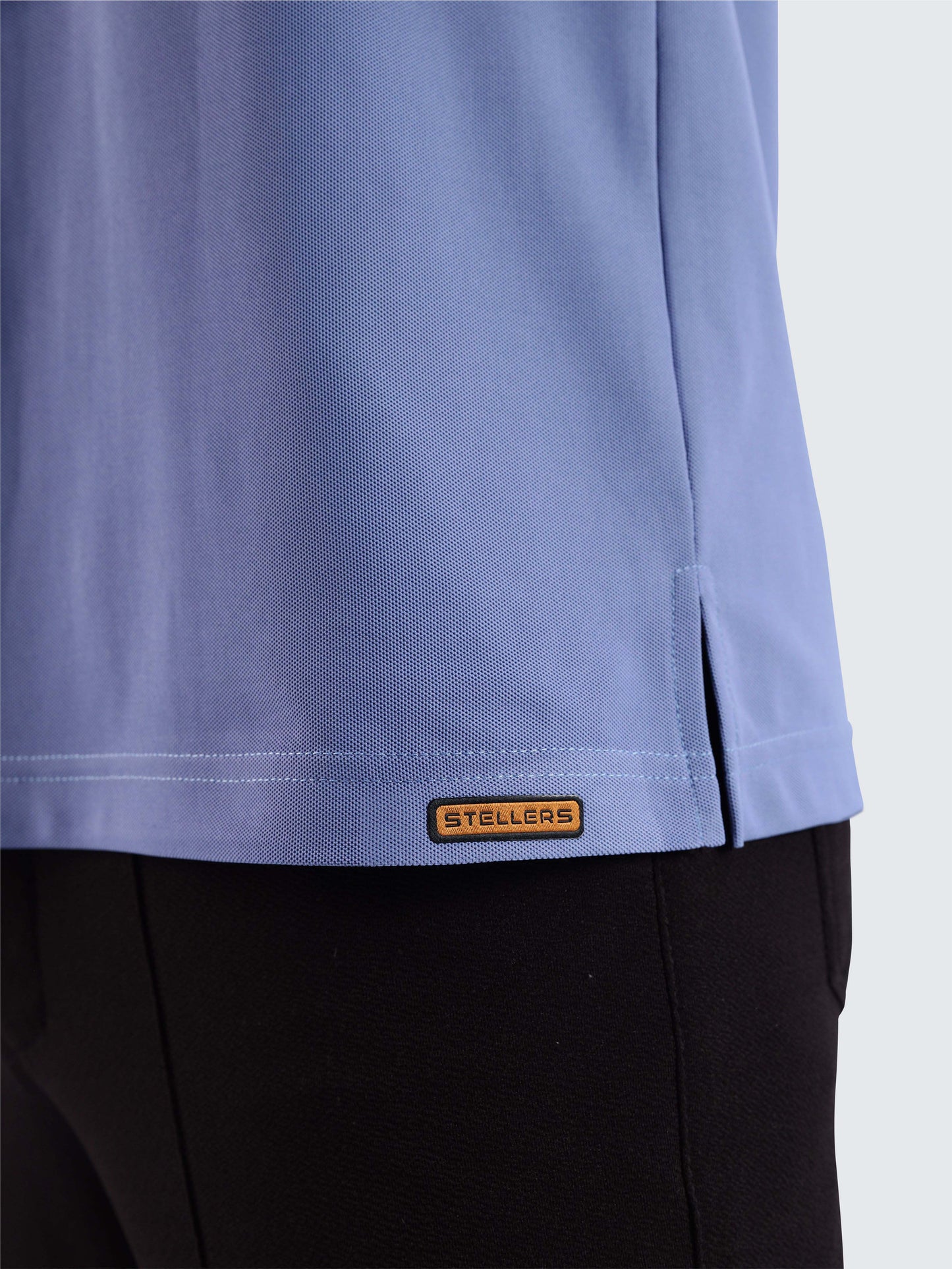 Men's Purple Blue Premium Polo T-Shirt | Wrinkle-Free | Quick Dry | Stretchable |  Odour-Free | UV Protected