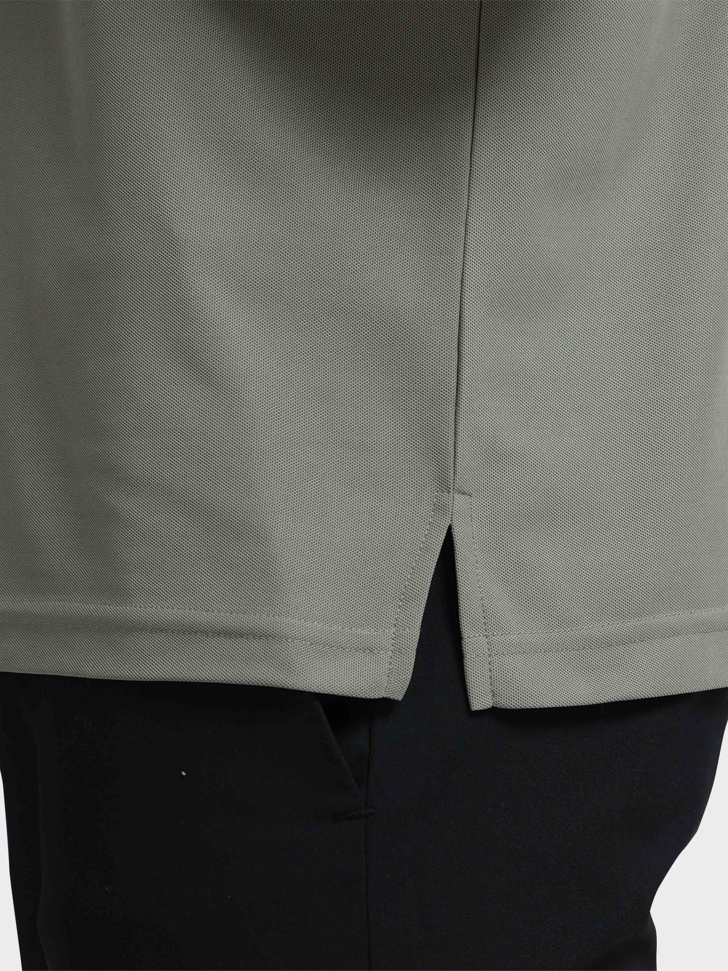 Silver Stone-Men's Premium Golf Polo T-Shirt | Wrinkle-Free | Quick Dry | Stretchable |  Odour-Free | UV Protected