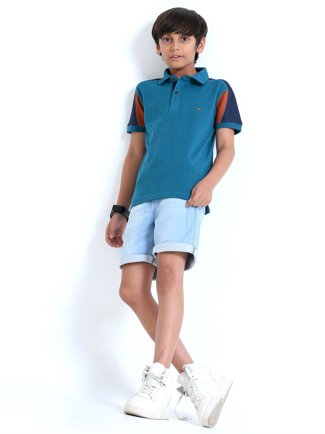 Jade Green Boy's ADC Polo T-Shirt