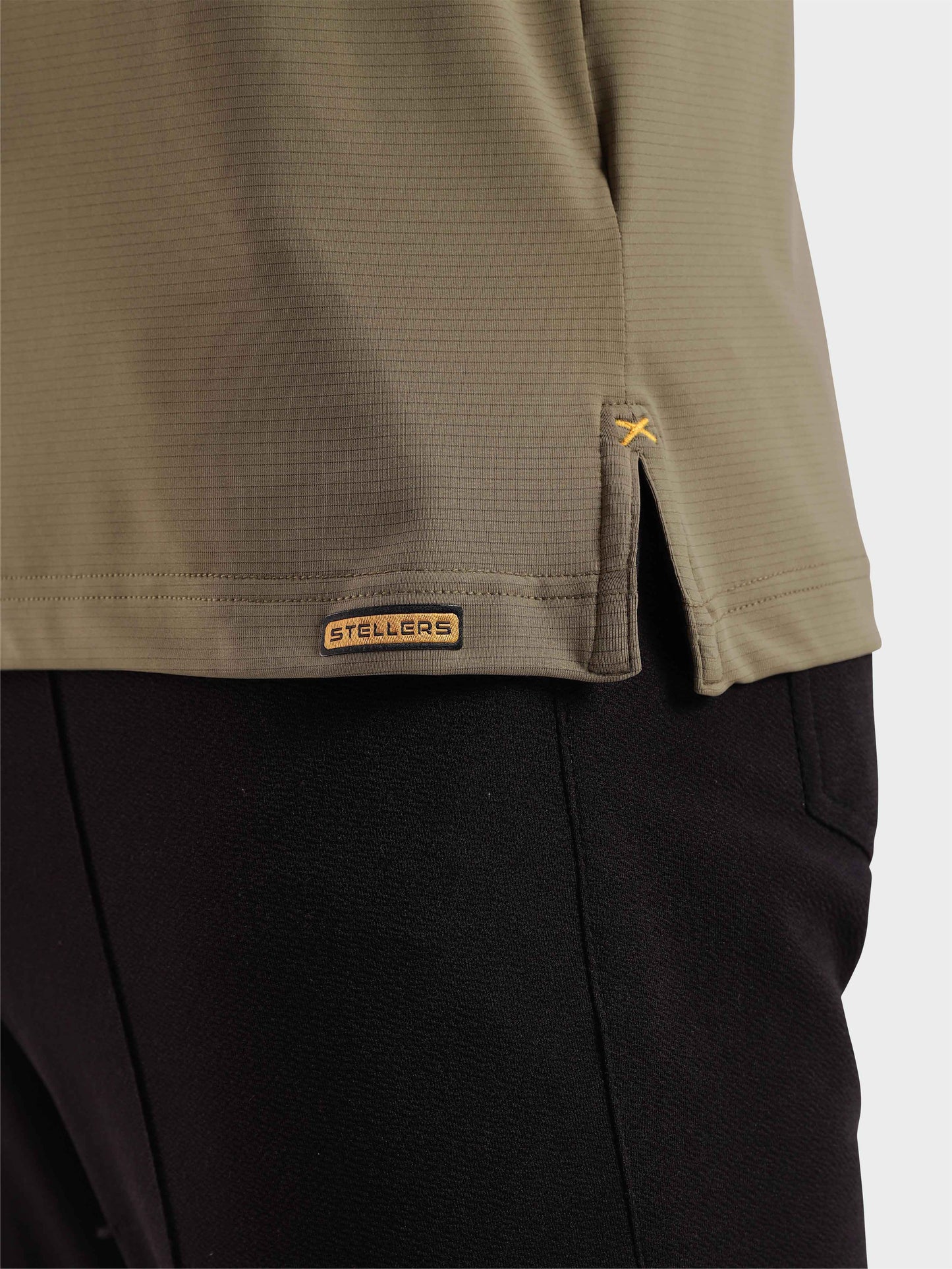 Men Premium Ultra Stripes Polo T-Shirt - Brown | Feather Touch Feel | Light Weight | Stretchable | Sustainable