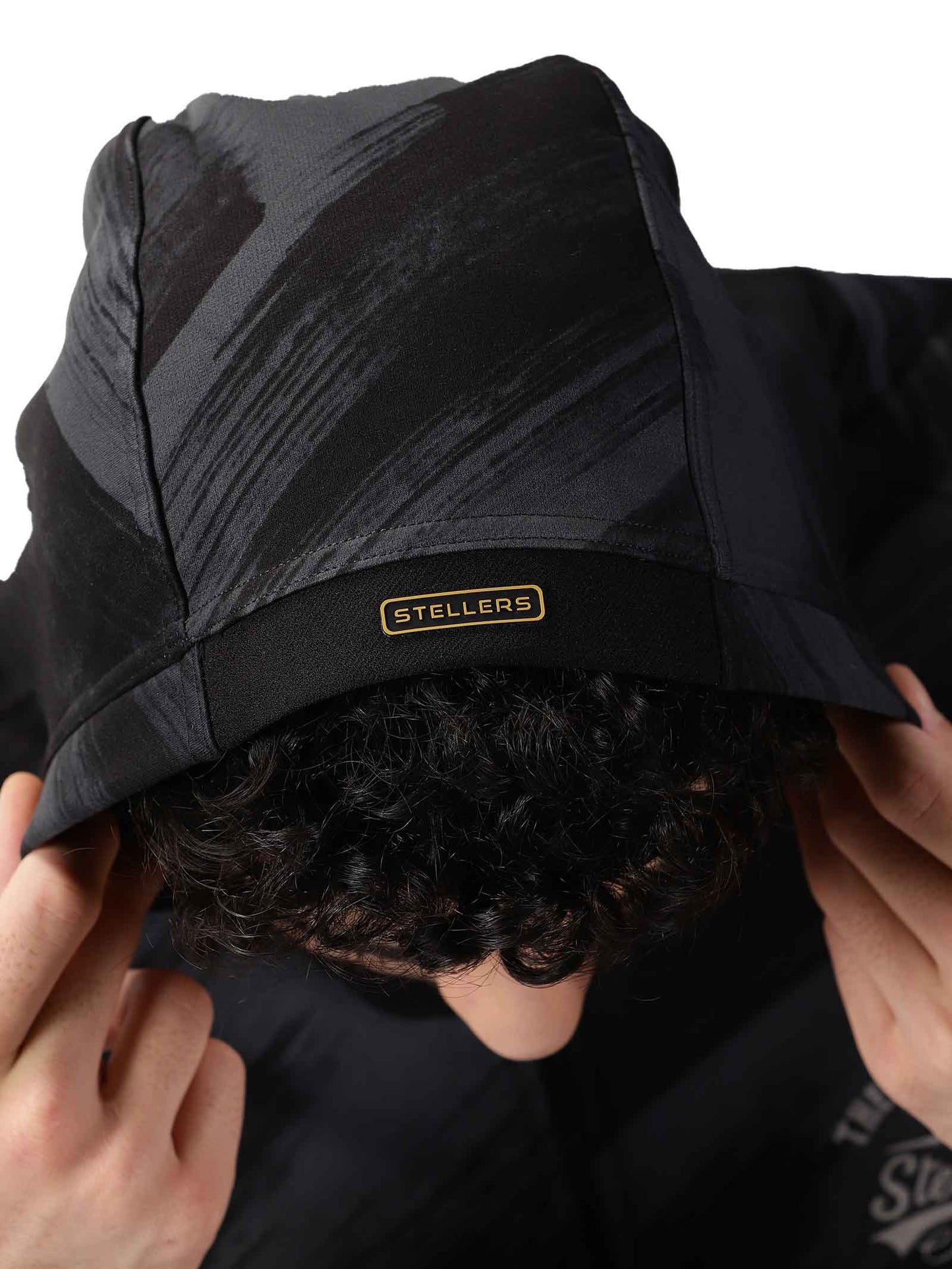 Black Camouflage Zipper Hoodies for men