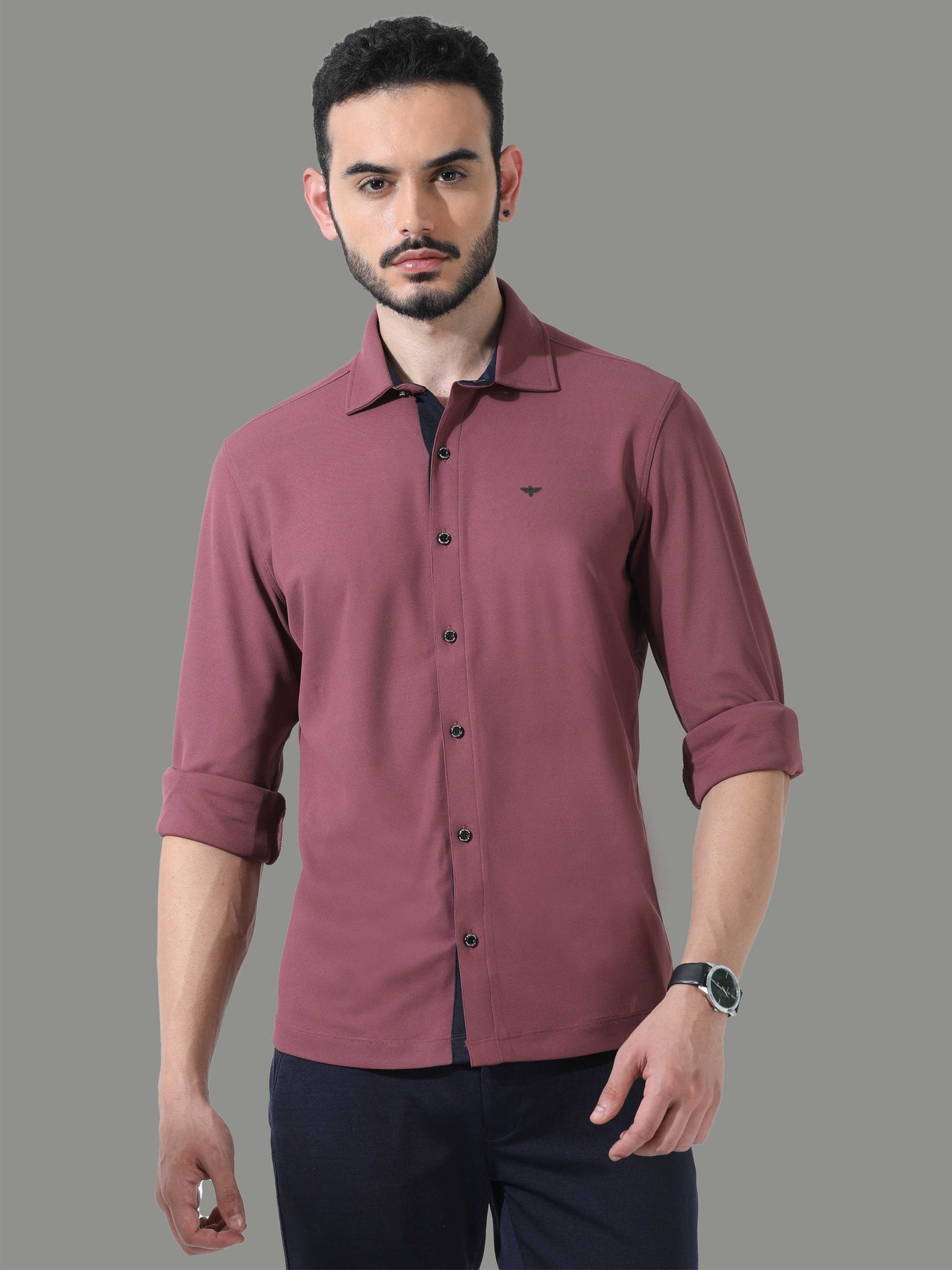 Mauve Men's Premium Nano-Dry Shirt