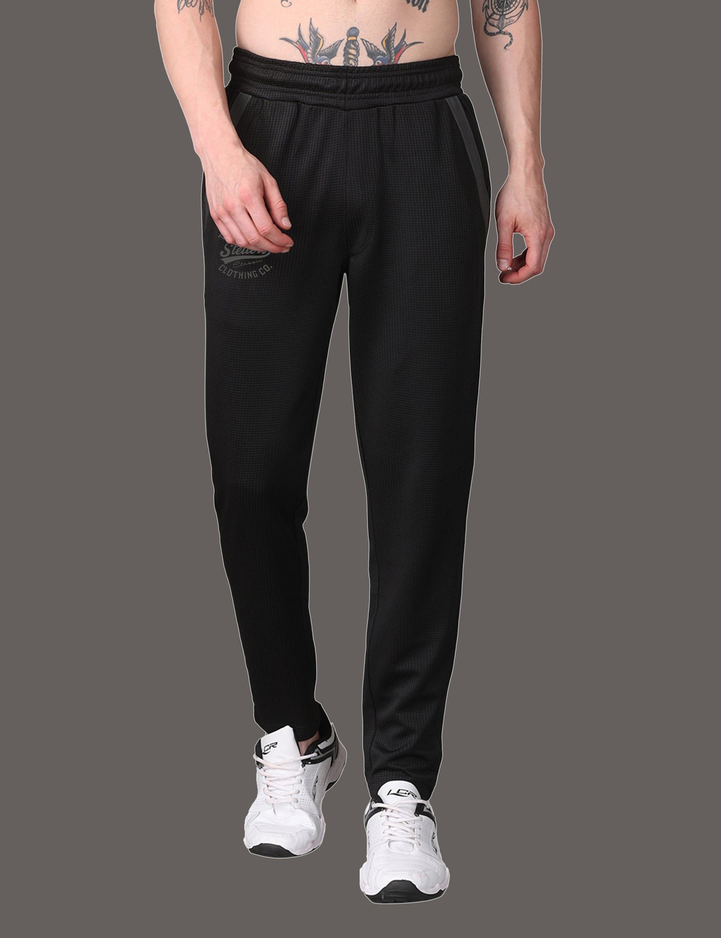 Black Men's Track Pant 