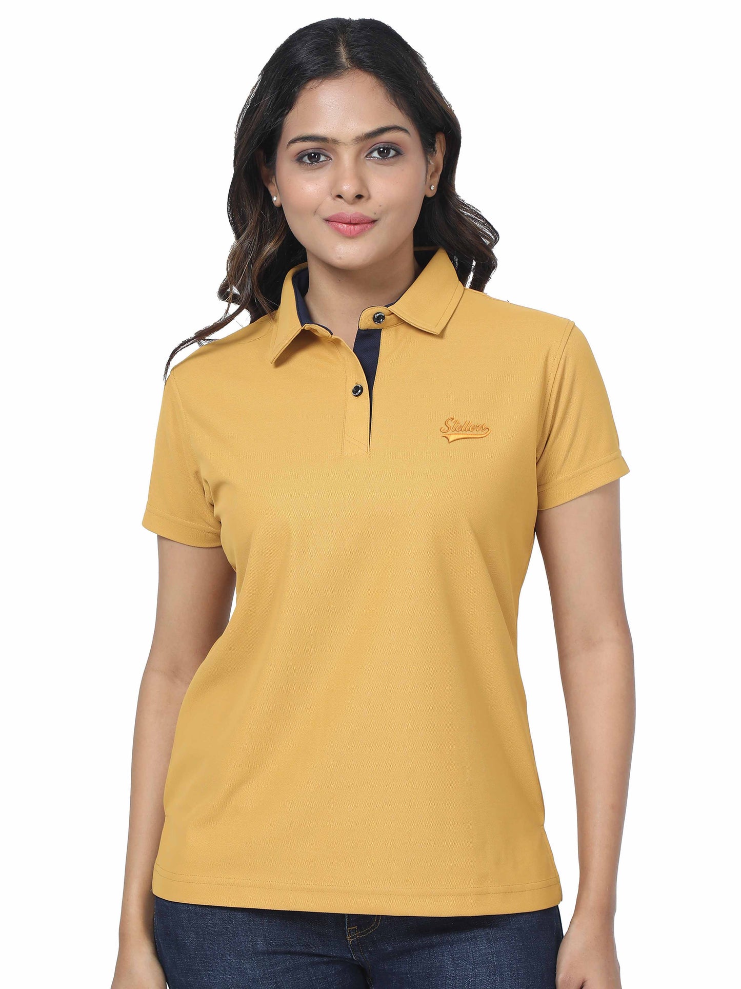 Mustard Women's Golf polo t shirts 