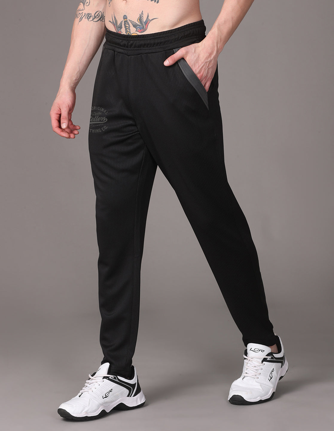 Black Men's Track Pant 