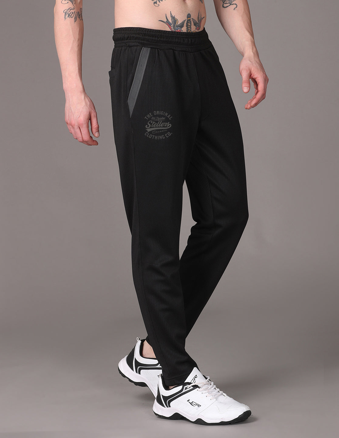 Black Men's Track Pant 