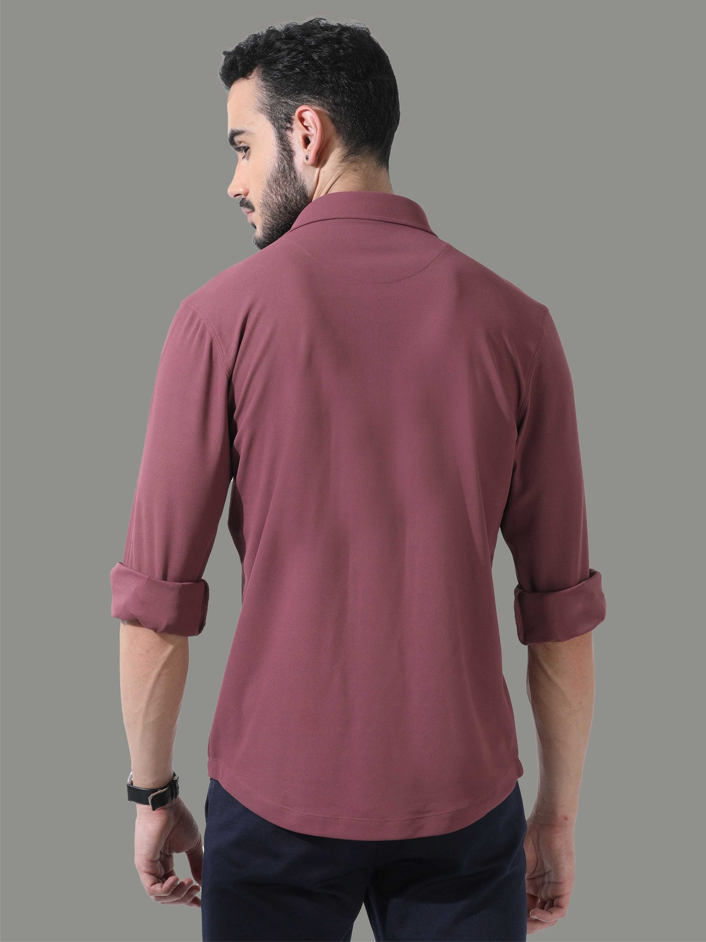 Mauve Men's Premium Nano-Dry Shirt
