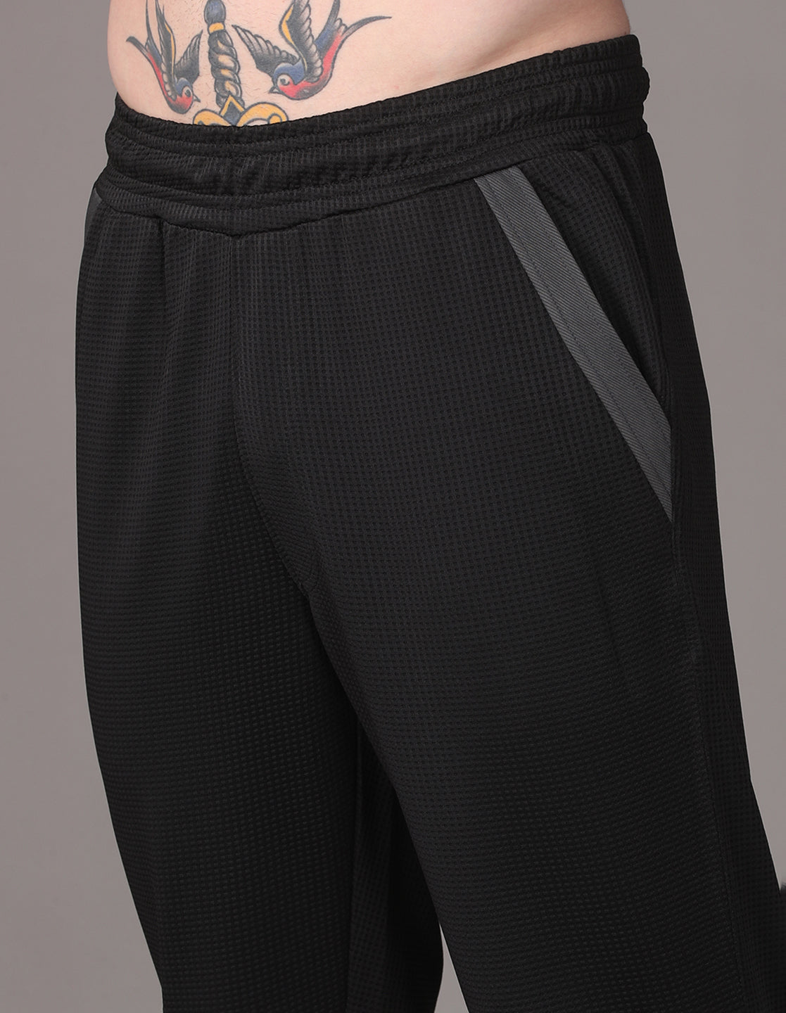 Black Men's Track Pant 