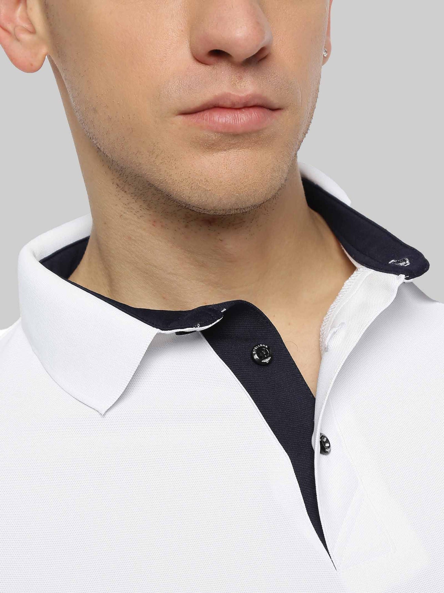 White Golf Polo T-Shirt
