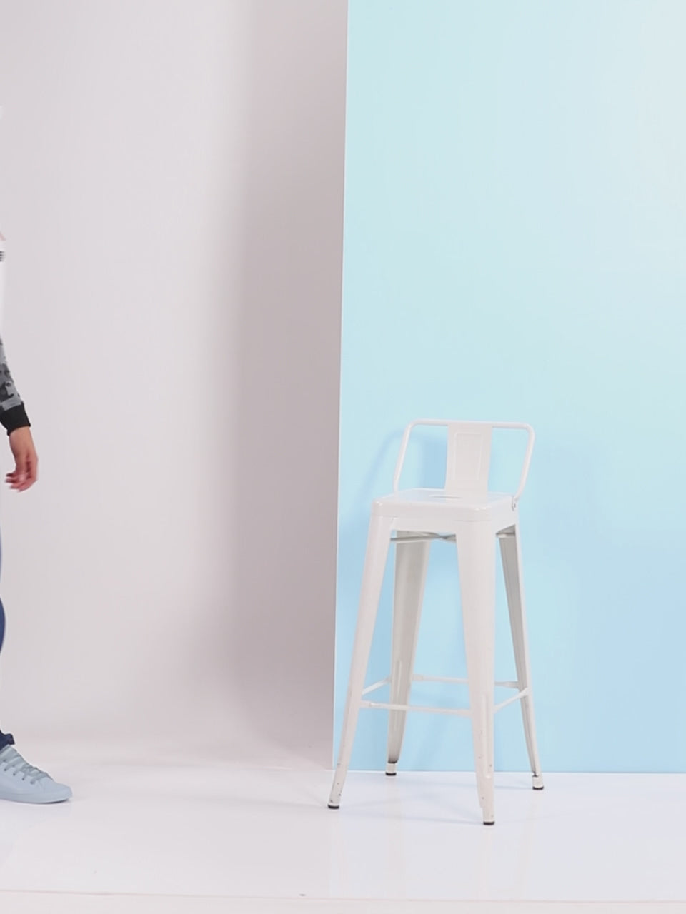 White Camouflage Hoodies for Men