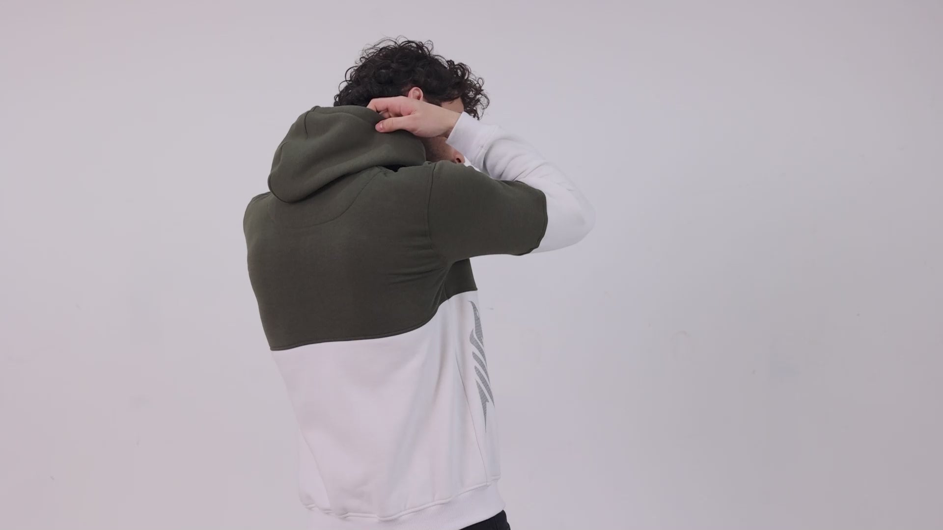 Olive Green Men's Premium Sweatshirt