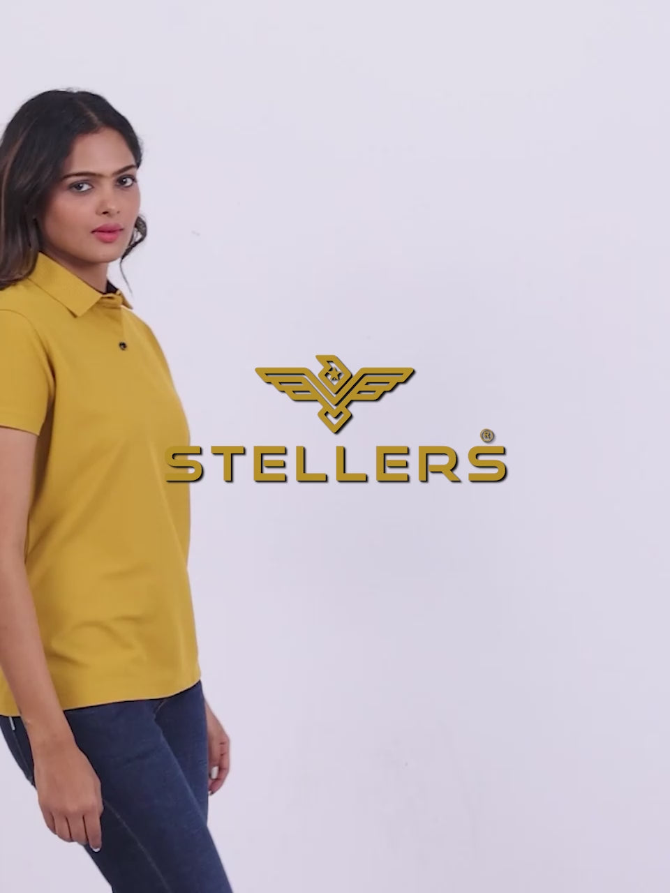Mustard Women's Golf polo t shirts 