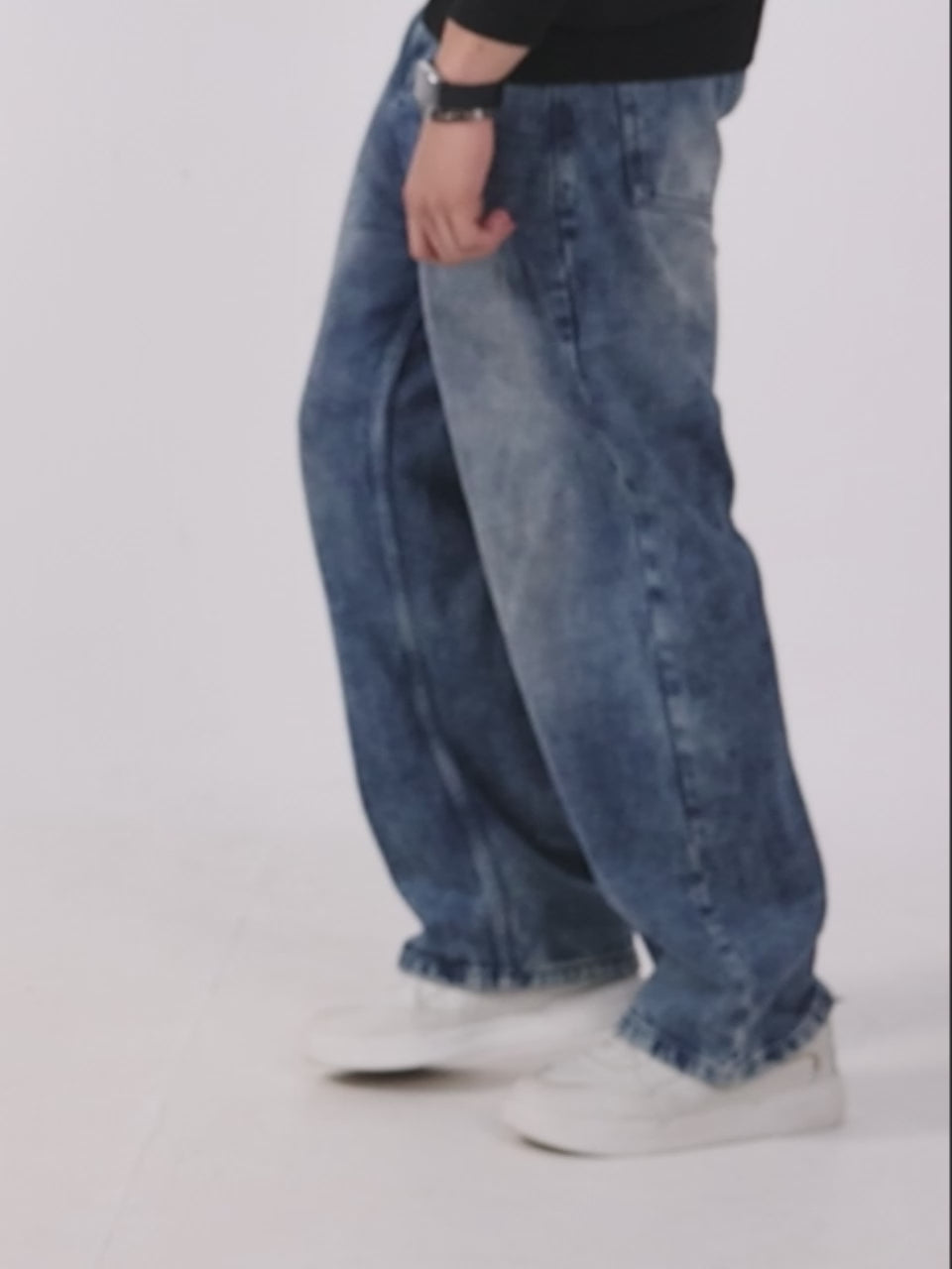 Color-Blocked Oversize Hoodies for Men